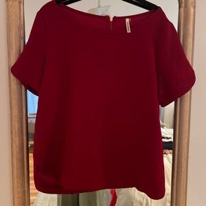 Mittoshop Classic Red Short Sleeve Top